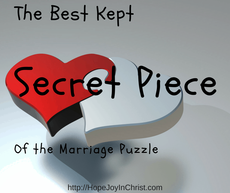 The Best Kept Secret of the Marriage Puzzle - Welcome Grace
