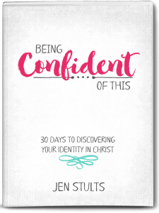 Being Confident of This: 30 Days to Discovering Your Identity in Christ a Giveaway from Hope Joy in Christ