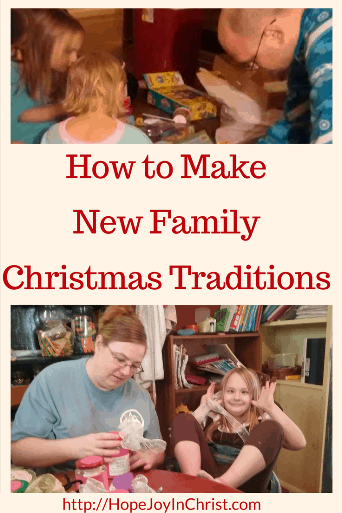 How to Make a New Family Christmas Tradition PinIt (#Advent #ChristianChristmas #ChristmasTraditions)