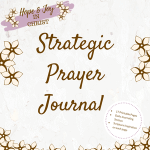 Strategic Prayer Journal #Prayer #PrayHard #PrayerQuotes #Printable #PrayerJournal #PrayerHelp