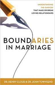 Boundaries in Marriage book