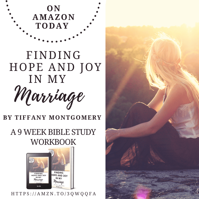 Finding hop and joy in my marriage: A 9-week Bible Study workbook on Amazon